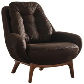 JVMöbel Lounge-Sessel Kunstleder 90 x 100 x 105 cm Braun