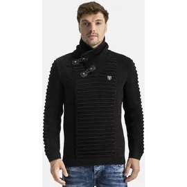 Cipo & Baxx Kapuzenpullover Schwarz XL