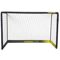 Fußballtor aus schwarzem Stahl - 4 x 2m SCHWARZ|GELB No Size