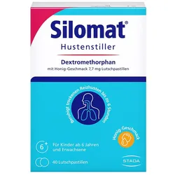 Silomat Hustenstiller DMP Honig-Geschmack Lutschpastillen