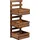 Dobar Wandregal 3-stufiges  Braun