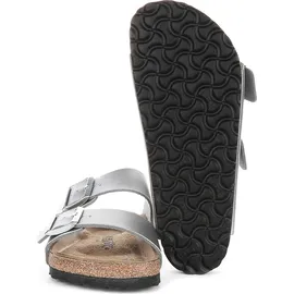 Birkenstock Arizona Birko-Flor silber 39