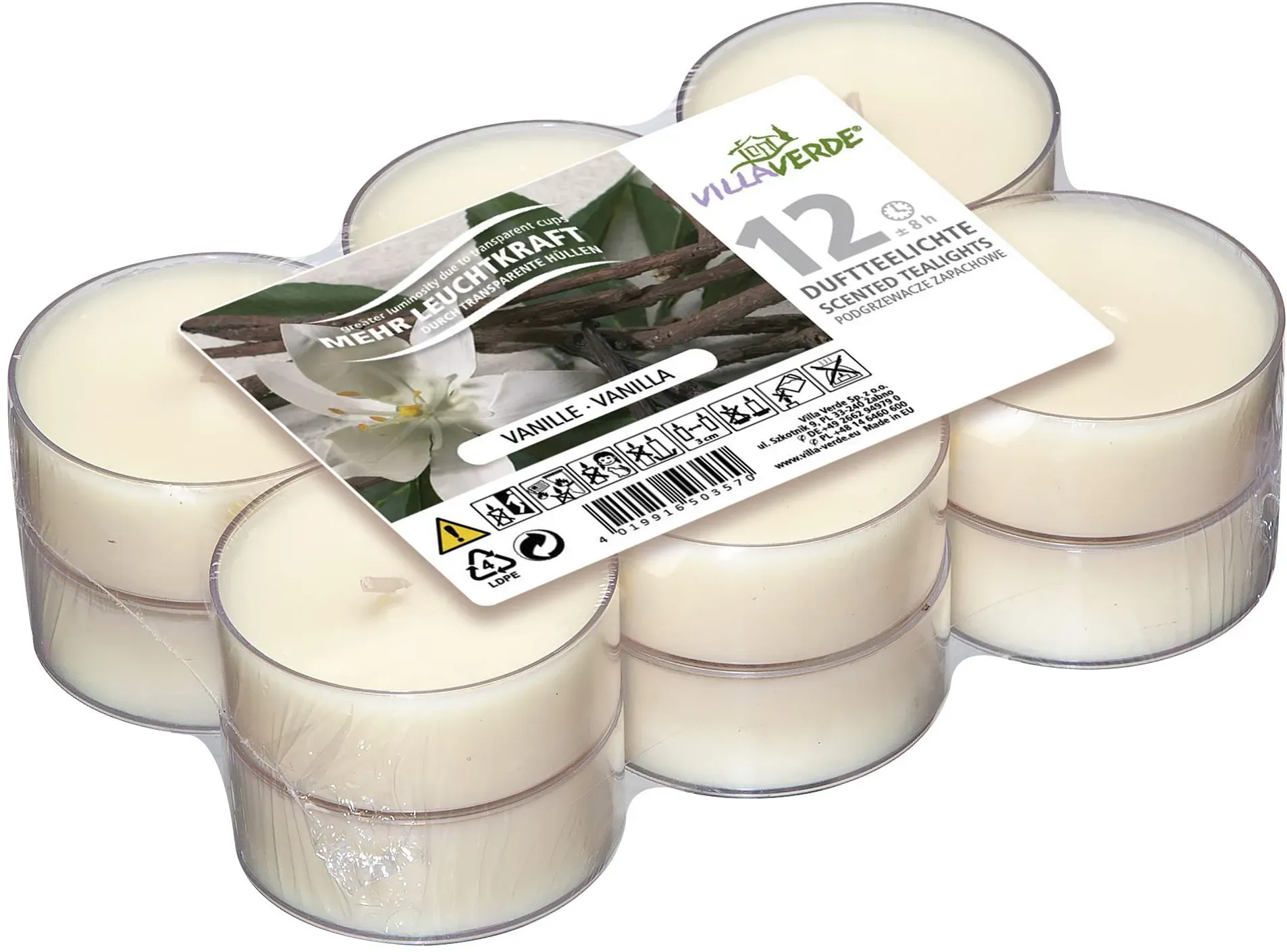 Duftteelichte JUMBO VANILLE
