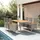 vidaXL Garten-Essgruppe 7-tlg. Grau
