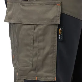 Forsberg Vildmark extrem robuste und elastische Outdoorhose / oliv / 54