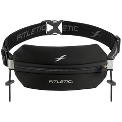 Fitletic Laufgürtel Fitletic – Laufgürtel „Neo 1“ für Handy, Sportgürtel, Fitnessgürtel Premium Laufausrüstung schwarz