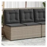 vidaXL Gartenbank 108 x 95 x 67 cm Hellgrau