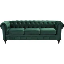 Beliani Beliani, Sofa + Bettsofa, Chesterfield