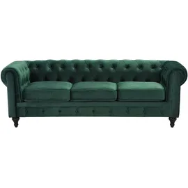 Beliani Beliani, Sofa + Bettsofa, Chesterfield