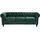 Beliani Beliani, Sofa + Bettsofa, Chesterfield