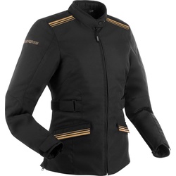 Bering Shine, Textiljacke wasserdicht Damen - Schwarz/Gold - T4