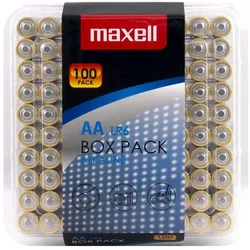 Maxell Alkaline-Batterie Aa Lr6 Pack*100 Batterien