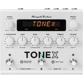 IK Multimedia TONEX Pedal Anniversary Edition (E-Gitarre, E-Bass), Effektpedal, Weiss