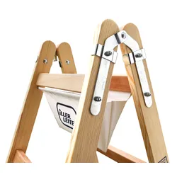 Iller Werkzeugtasche Holz Sprossenstehleitern ohne Stahlbügel für Modell ERGO Plus