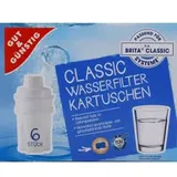 Classic Wasserfilterkartuschen 1 Packung = 6 Stück