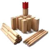 Ocean 5 Kubb - Original Wikinger Spiel Wurf Schach Spiele