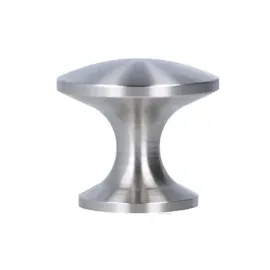 MS Beschläge Möbelknopf Schubladenknopf Sockelknopf Schrankknopf Kommodenknopf Edelstahl 26mm