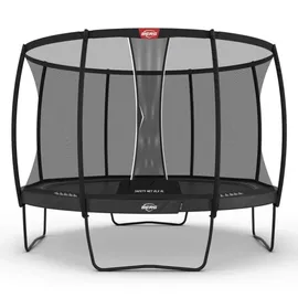 Berg Toys BERG Trampolin Elite Regular 430 grau + Netz Deluxe XL