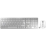 Cherry DW 9100 SLIM - Tastatur-und-Maus-Set - Kabellos, Funk Tastatur Maus-Set Tschechisch Weiß