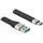 DeLock USB-A auf USB-C 0,14 m Schwarz