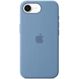 Apple Silikon Case für iPhone 16e winterblau