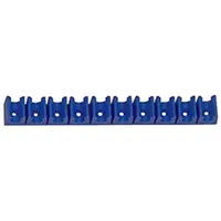 Riegler Schlauch-Klemmleiste, Polyethylen, für Schlauch Außen-Ã 8 mm