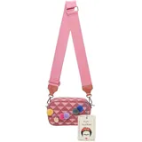 Fritzi aus Preußen Easy Go Umhängetasche Canvas Lila/Rosa