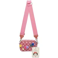 Fritzi aus Preußen Easy Go Umhängetasche Canvas Lila/Rosa