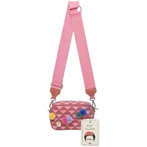 Fritzi aus Preußen Easy Go Umhängetasche Canvas Lila/Rosa