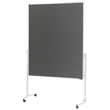 magnetoplan Moderationswand 120,0 x 150,0 cm dunkelgrau