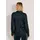 Madeleine Langarmbluse Elegante Bluse mit V-Ausschnitt Blau 46