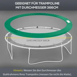 Homcom Randabdeckung 366 cm