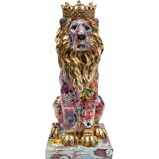 Deko Figur Graffiti King Lion 29cm