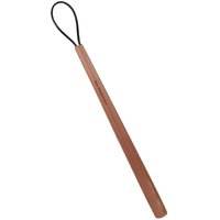 Design Schuhlöffel, Schuhanzieher aus schönem Zedernholz, komfortable Länge 60 cm mit GRAVUR Name/Wunschtext