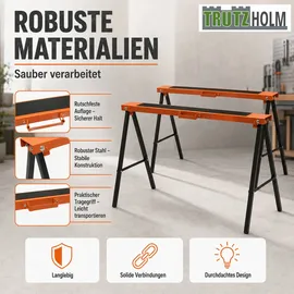 Trutzholm Gerüstbock Stahl 250 kg orange