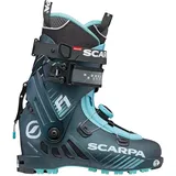 Scarpa F1 Wmn Damen Skischuhe Anthracite/Aqua 23,0