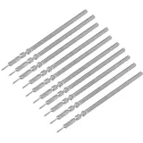 Sessleger 10 Stück / Set -Uhrenbeweger für ETA 6497-1 6498 Seagull ST36, Reparaturwerkzeug für Uhrenkrone, silber