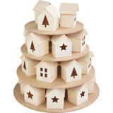 VBS Adventskalender Häuser-Pyramide 28-tlg.