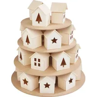 VBS Adventskalender Häuser-Pyramide 28-tlg.