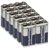 Panasonic 6LR61 Powerline 9V-Block E-Block Alkaline Industrial Rauchmelder