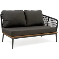 Niehoff Freeport Lounge Anbaumodul rechts Sofa schwarz