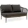 Niehoff Freeport Lounge Anbaumodul rechts Sofa schwarz