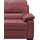 Egoitaliano "Doris, modernes Designersofa, Ledersofa mit erstklassiger Sitzqualität", edle Detailverarbeitung, perfekte Polsterung, aus hochwertigem Leder rot