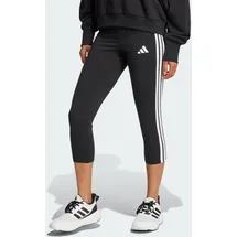 adidas Damen Tight Essentials 3-Streifen, Black, S
