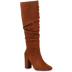Damen Klassische Stiefel in Hellbraun
