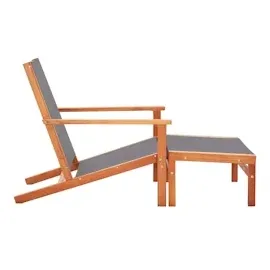 vidaXL Gartenstuhl 64 x 92 x 83 cm grau