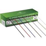 Quadrios 19011CA090 Litze LiFY 1 x 1.50 mm2 Blau, Braun, Grau, Rot, Schwarz, Weiß, Gelb-Grün 35 m)