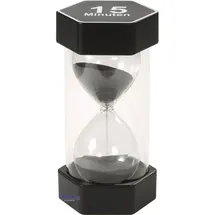 Eduplay Mega Sanduhr 15 min Schwarz/Klar