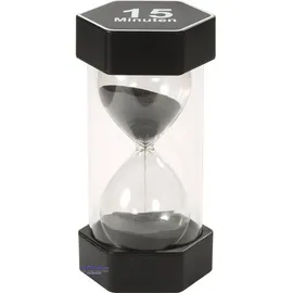 Eduplay Mega Sanduhr 15 min Schwarz/Klar