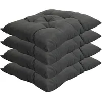 Nyvi Stuhlkissen Genua 38x38 cm 4er Pack Sitzkissen mit